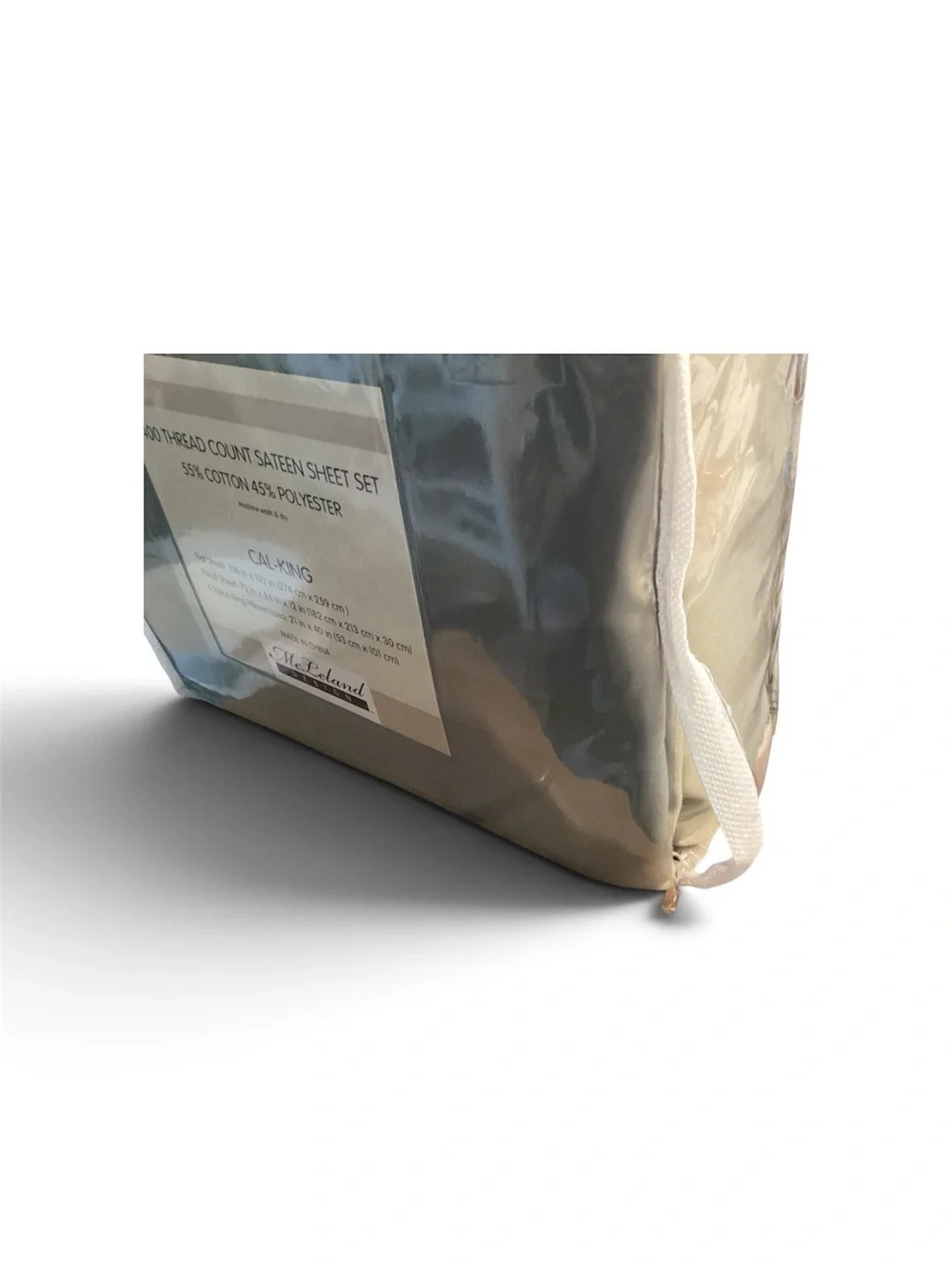 SHEET SET CALI-KING NEW: 400 Thread Count Sateen Cal-King - Sage